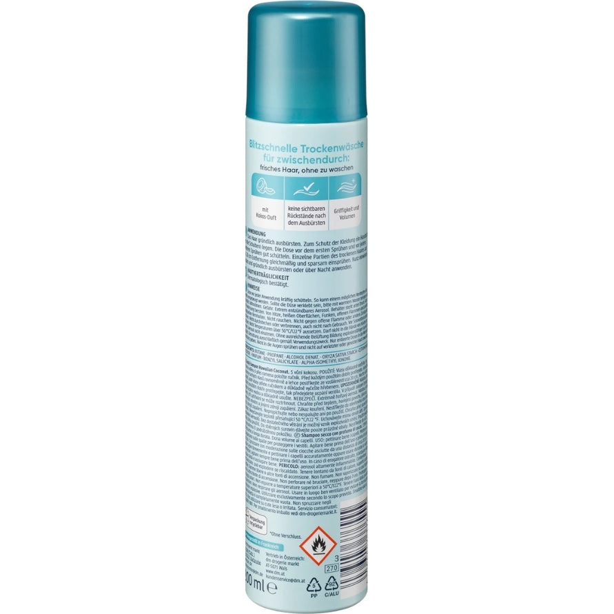 Balea - Dry shampoo Hawaiian Coconut, 200ml