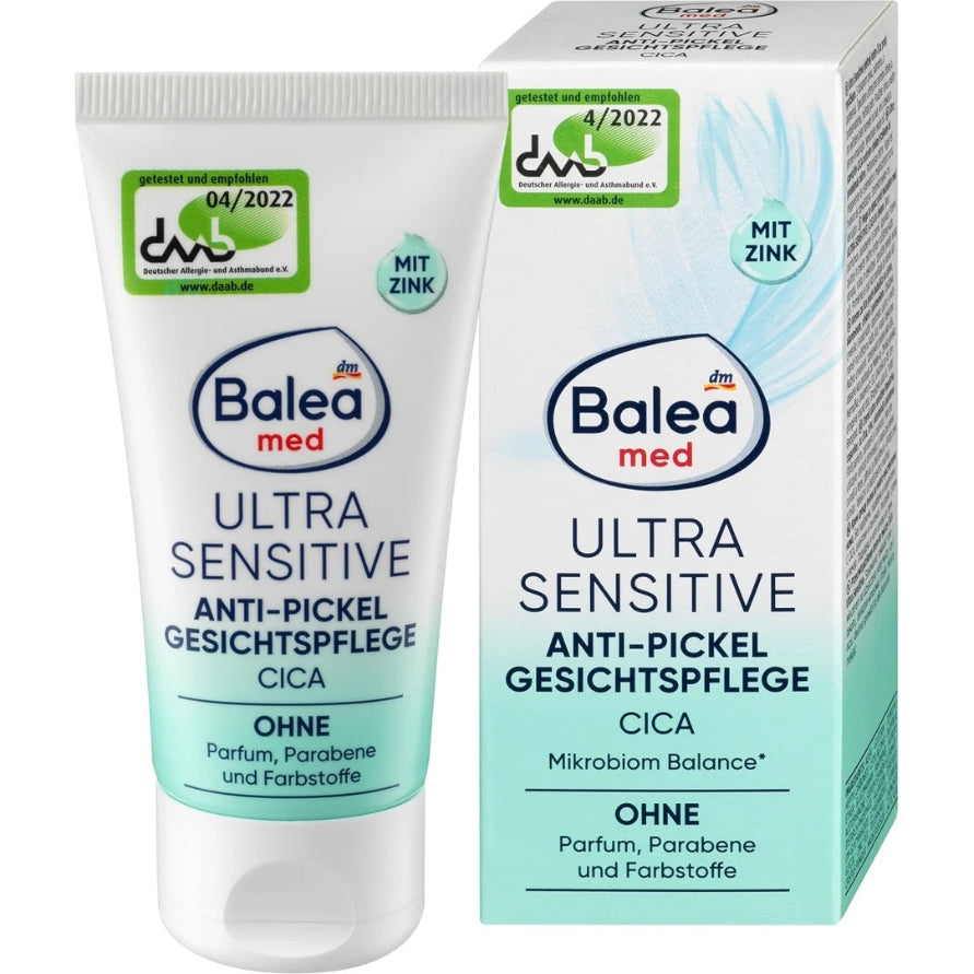 Balea - Anti pimple face cream ultra sensitive, 50ml