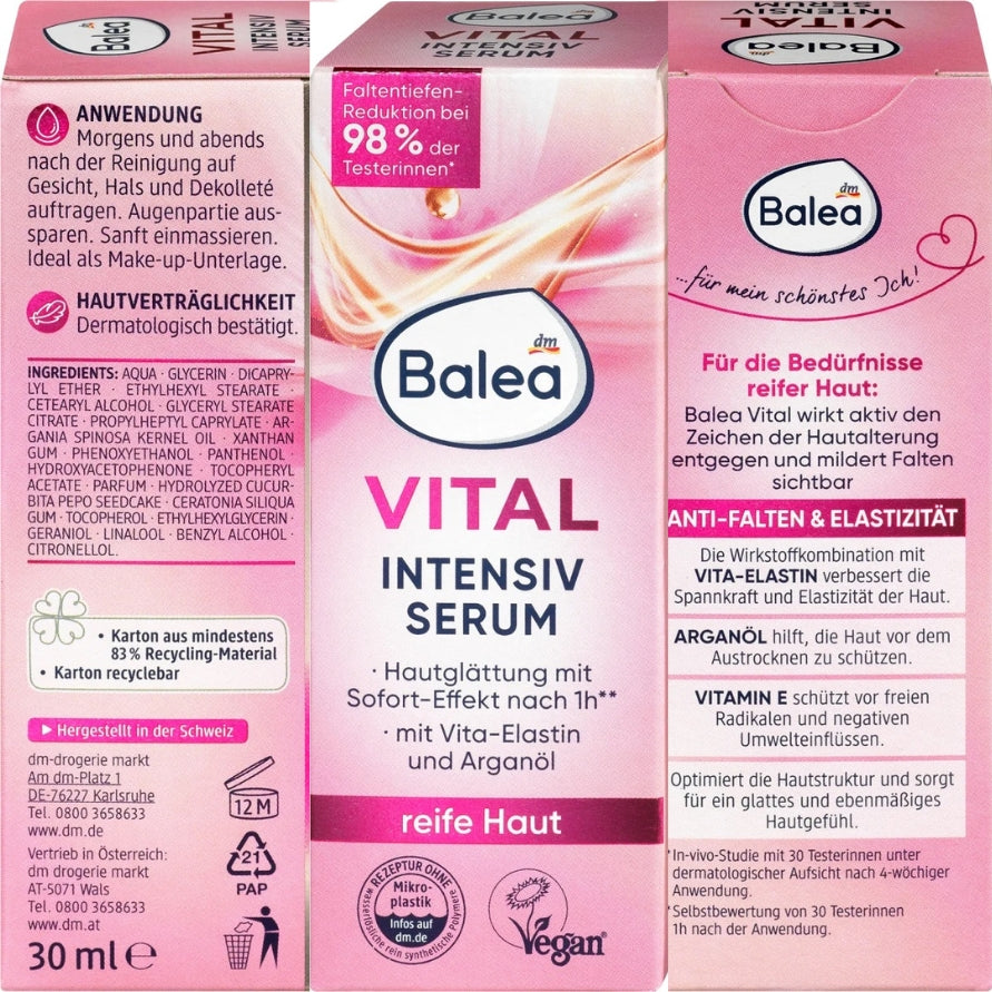 Balea - Vital Intensive Serum, 30ml