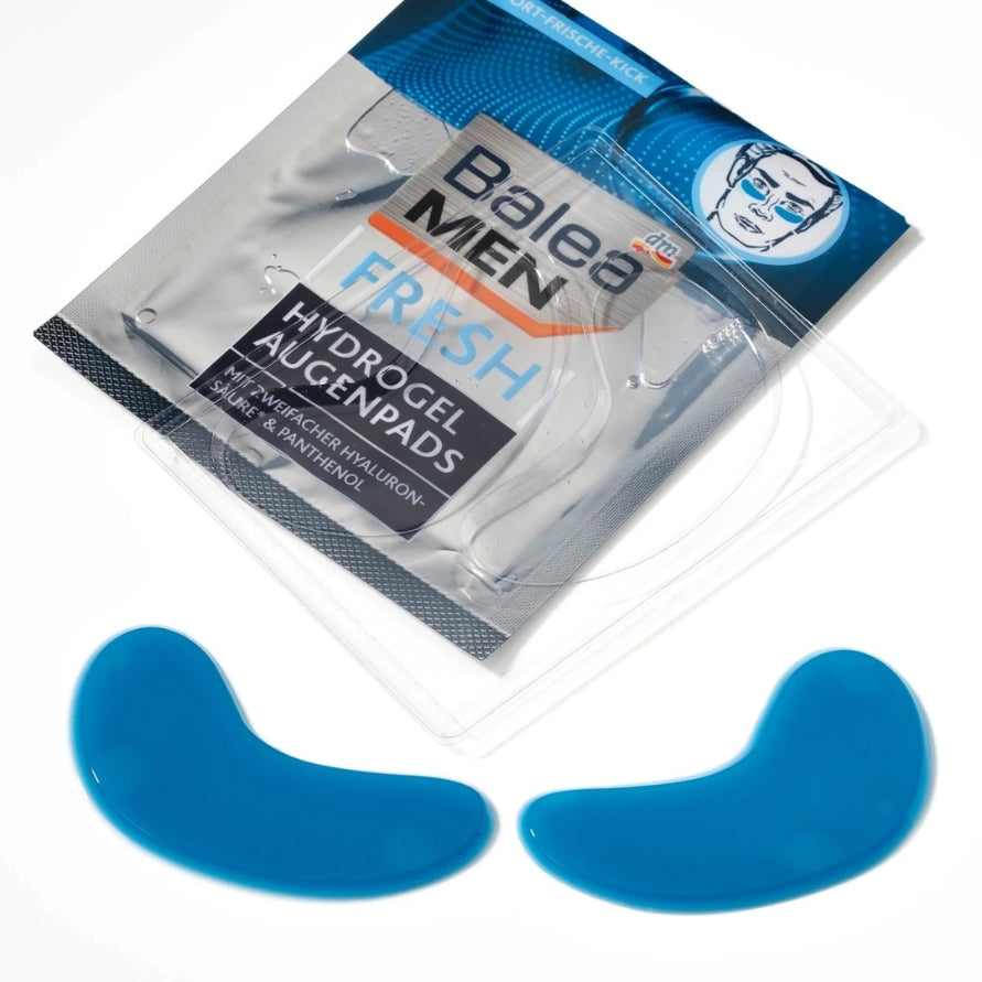 Balea Men - Eye pads Fresh Hydrogel, 2 pieces