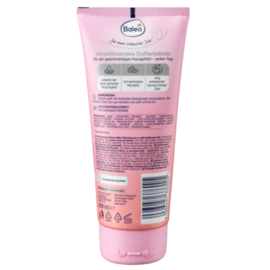 Balea - Perfume body lotion Pink Blossom, 200ml